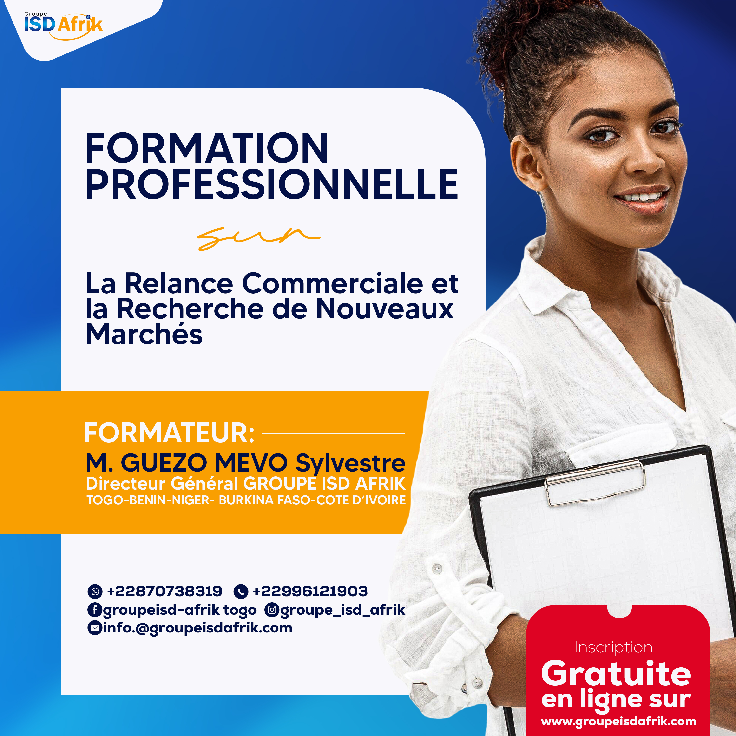 Image de l'actualité Formation Professionnelle : LA RELANCE COMMERCIALE ET LA RECHERCHE DE NOUVEAUX MARCHES